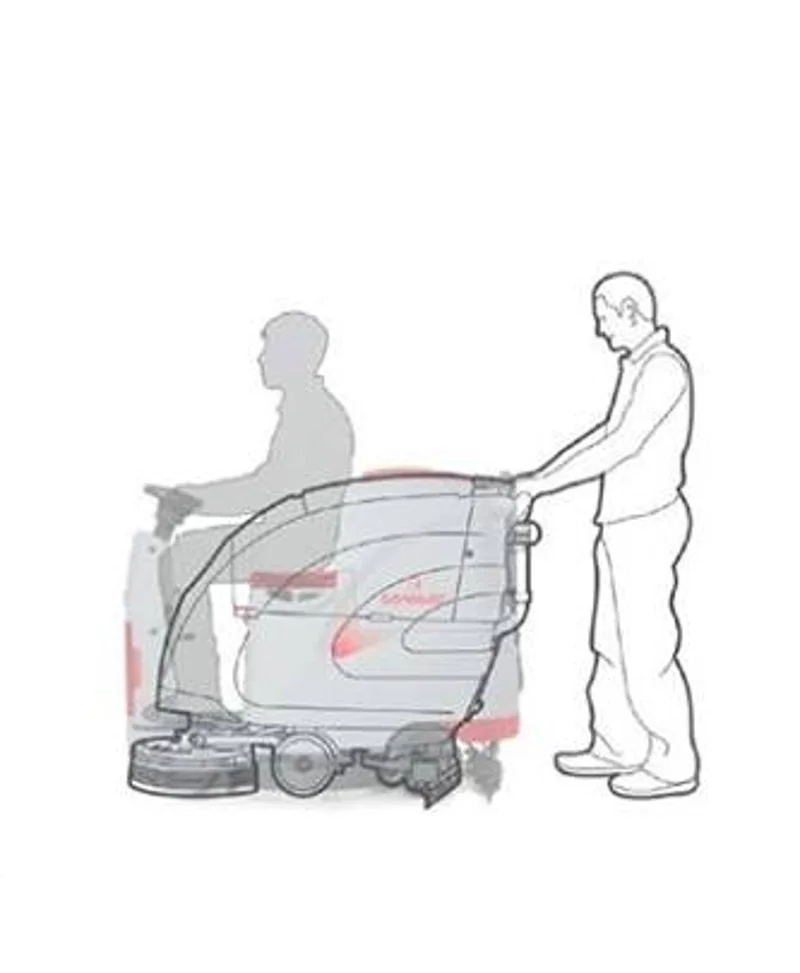 Lavadora Comac Innova 55B 4 Lavadora de Pavimentos Comac Innova 55 B