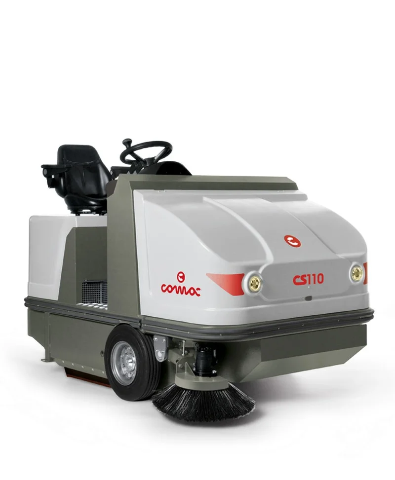 Varredora a Diesel Comac CS80/90/110 1 Varredora Industrial a Diesel Comac CS 80/90/110