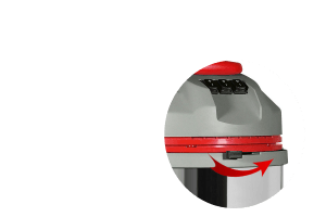 shift and clean system detail