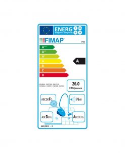 aspirador de costas com cabo fimap fv9 eu energy label