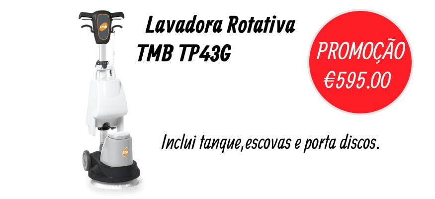 PROMOÇÃO Lavadora Rotativa TMB TP43G