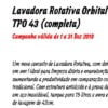 PROMOÇÃO Lavadora Rotativa Orbital TPO 43 (completa) - EQUIPROFI