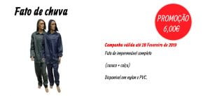 PROMOÇÃO Fato de Chuva - EQUIPROFI