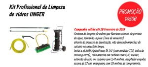 PROMOÇÃO Kit Profissional de  Limpeza de vidros UNGER - EQUIPROFI