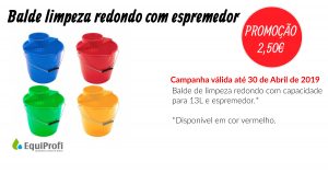 balde de limpeza lato fcbk