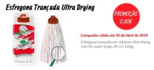 PROMOÇÃO Esfregona Trançada Ultra Drying - EQUIPROFI