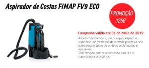 PROMOÇÃO Aspirador de Costas FIMAP FV9 ECO - EQUIPROFI