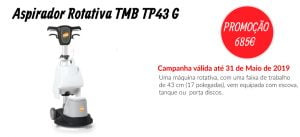 PROMOÇÃO Lavadora Rotativa TMB TP43 G - EQUIPROFI