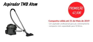 PROMOÇÃO Aspirador TMB Atom - EQUIPROFI
