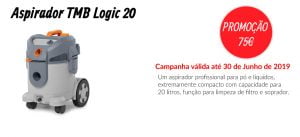 PROMOÇÃO Aspirador TMB Logic 20 - EQUIRPOFI