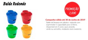 PROMOÇÃO Balde Redondo - EQUIPROFI