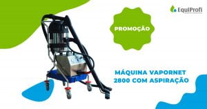 Máquina Vapornet 2800 com Aspiração