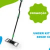 Promoção - Unger Kit Mopa erGo! Clean - Mopa com depósito integrado de 500ml e ativador para uma limpeza mais rápida e eficaz