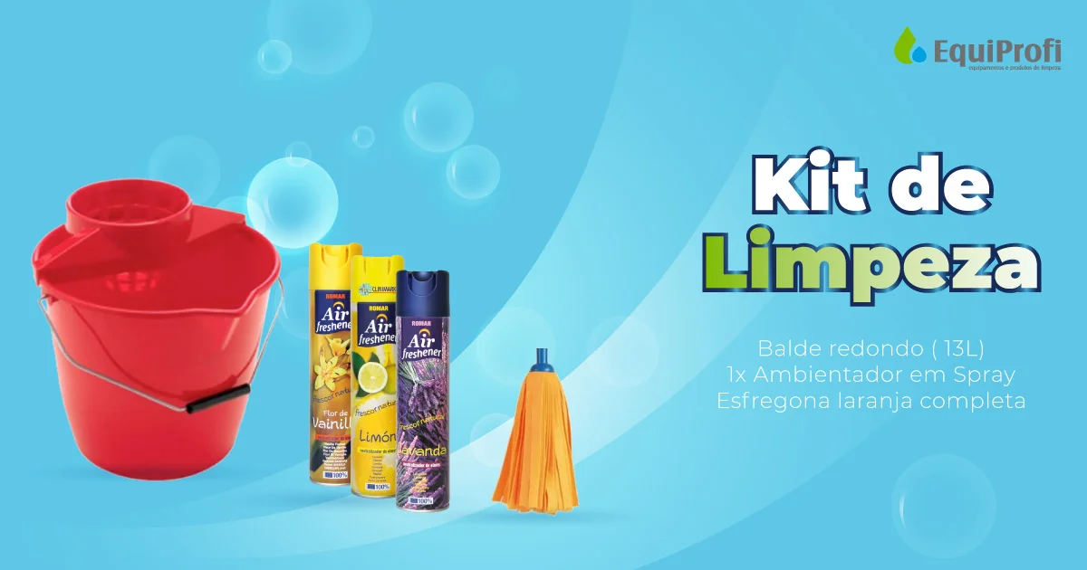Promoção - Kits de Limpeza 3 1 Promoção - Kits de Limpeza 3
