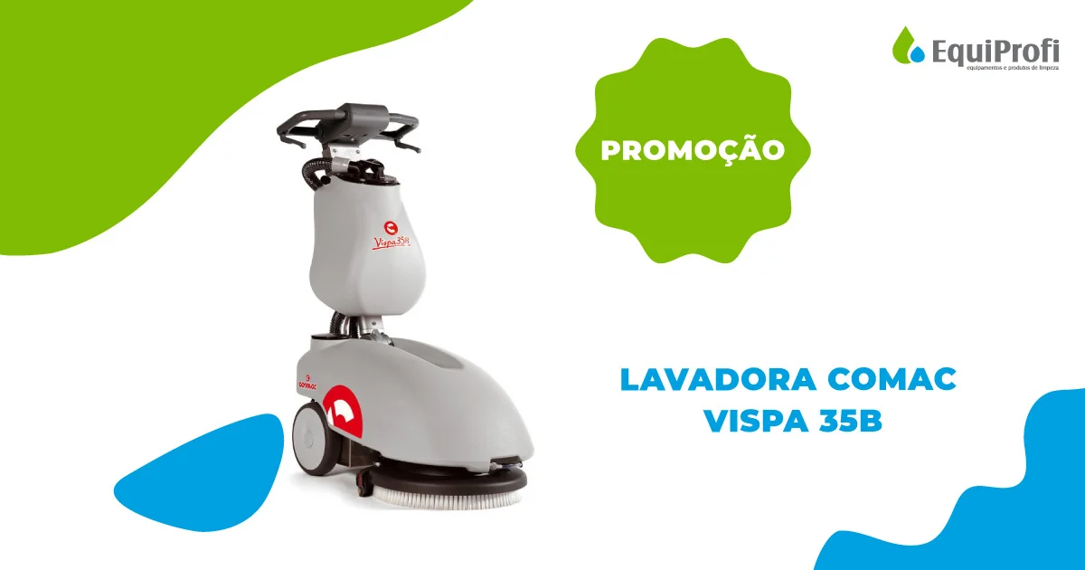 Promoção - Lavadora de pavimentos CTM Leonis 45B