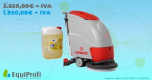 Lavadora de Pavimentos Comac L20 E - Equiprofi