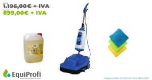 Lavadora Turbolava Facile 35 + Detergente Fial 5L + Pack panos de microfibras - Promoção