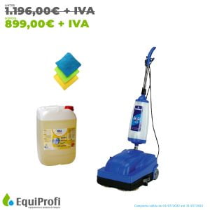 Lavadora Turbolava Facile 35 + Detergente Fial 5L + Pack panos de microfibras