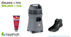 Aspirador TMB Remote P25 + 1 par Botas + Massa de mãos 250ml - Promoção