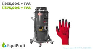 Aspirador Industrial Delfin DM3 EL + Pack de Luvas - Promoção