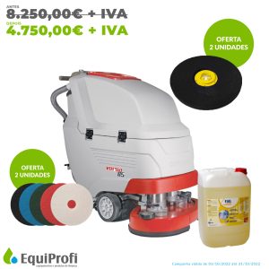 Lavadora de Pavimentos Comac Versa 65 BT