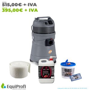 Aspirador TMB Remote P25 Oferta de Balde Toalhetes de mãos Nettuno + 5L Massa de mãos Prokrem + 1 rolo de esfregão branco