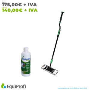 Unger Kit Mopa erGo! Clean + Oferta de 500ml Detergente multiusos Dermo Star grés