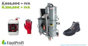 Aspirador Delfin DG75 ATEX Z22 Promoção - Equiprofi