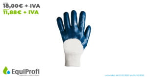 Luva em NBR (pack 12 unidades) - Equiprofi