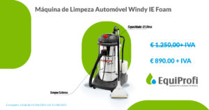 Máquina de Limpeza Automóvel Windy IE Foam Promoção - Equiprofi
