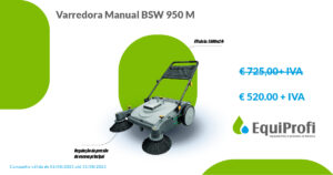 Varredora Manual BSW 950 M Promoção - Equiprofi