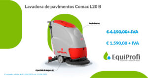 Lavadora Comac L20 B Promoção - Equiprofi