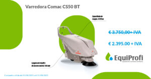 Varredora Comac CS50 BT Promoção - Equiprofi