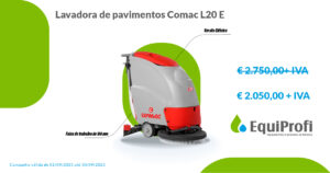 Lavadora Comac L20 E Promoção - Equiprofi