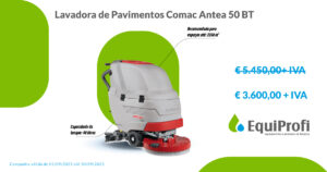 Lavadora de Pavimentos Comac Antea 50 BT Promoção - Equiprofi