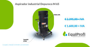 Aspirador industrial Depureco M 65 Promoção - Equiprofi