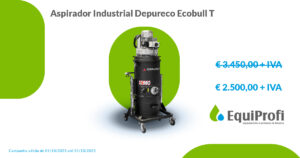 Aspirador Industrial Depureco Ecobull T Promoção