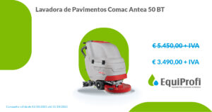 Lavadora de Pavimentos Comac Antea 50 BT Promoção - Equiprofi
