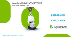Lavadora Rotativa TMB TP43G Promoção
